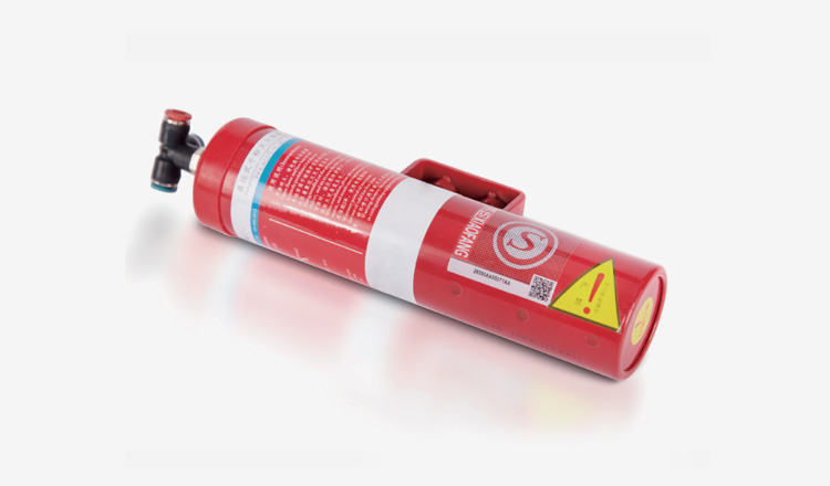 侧喷式超细干粉自动灭火设备